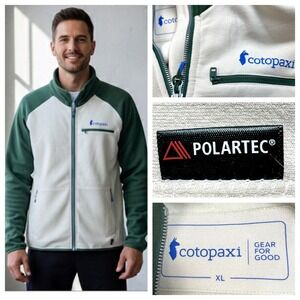 Cotopaxi Teca Fleece Full Zip Jacket Men's XL Polartec Forest Green  Performance